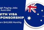 High Paying Jobs in Australia