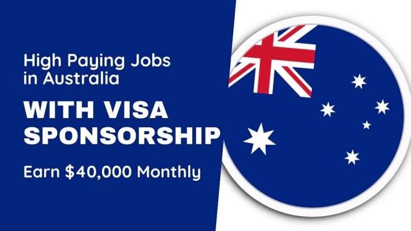 High Paying Jobs in Australia