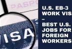 U.S. EB-3 Work Visa